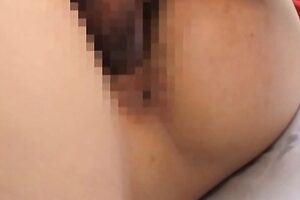 Ebony anal dildo
